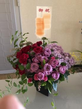 祝賀会の花④｜「花善」　（北海道登別市の花キューピット加盟店 花屋）のブログ